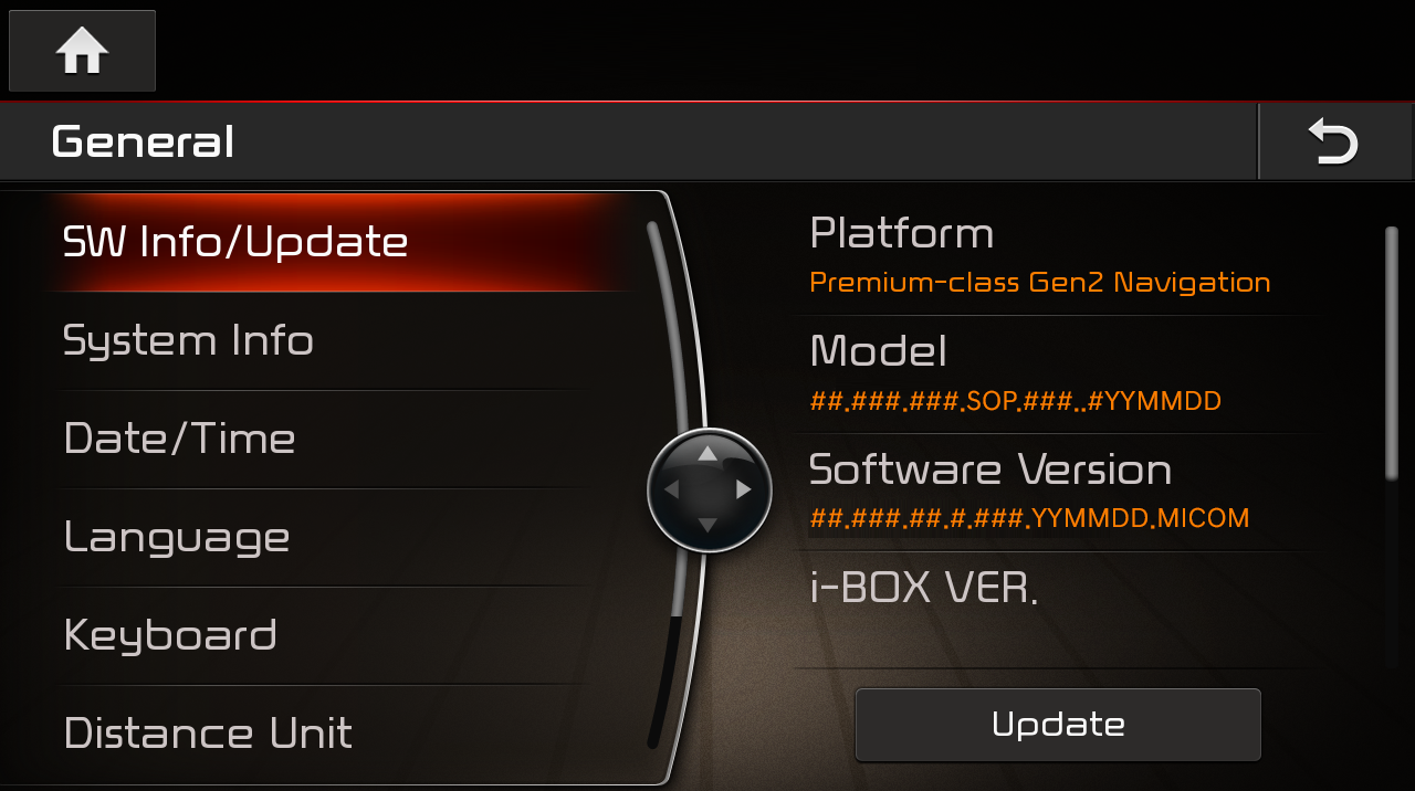 Kia software update